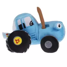 Kids Book Tractor Blue  Art.299162 Pliušinis žaislas su garso efektais