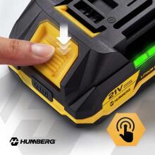 21V 2Ah Baterija Humberg elektriniams įrankiams Li-ion 5 elementai HM-433