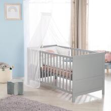 Roba Kombi Crib Art.299488 Taupe Beige Transformuojama medinė lovelė (140x70 cm)