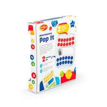 DUMEL DD 30881 Matematinis POP IT Raudonas-Mėlynas