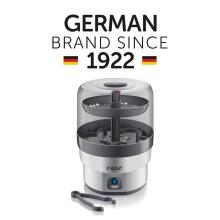 Reer VapoMax Large Vaporizer Art.299684 Vaporiser for bottles, dummies and teething rings, 10 minute disinfection