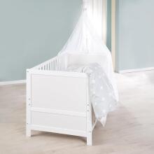 Roba Kombi Crib Art.299909 White Transformuojama medinė lovelė (140x70 cm)