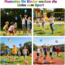 Kidsworld Bouncy Rubber Soccer Ball Art.299913 Bouncy ball - 3.2 cm