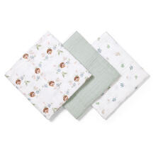 348/16 SUPER SOFT MINT MUSLIN DIAPERS