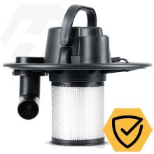 Kaminų, grotelių ir židinių pelenų siurblys 1000W HM-405