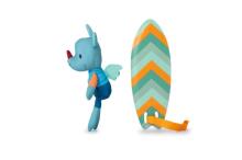Bath toys - Magic bath surfers - Joe the dragon