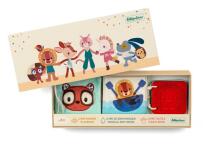 Sensory book gift set - Jungle (3 pcs.)