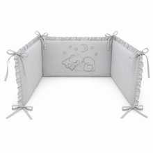 MimiNu 3-Piece Cotton Bedding Set with Canopy