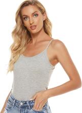 Women Maternity Undershirt  Spaghetti Top Art.300412 Grey Tank Top for Women