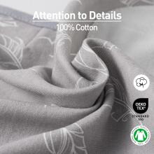 Gllquen Swaddle Set Art.300520 Jungle Medvilninis vystyklas patogiam miegui; tinka vynioti 3,2–6,4 kg svorio kūdikius,3 psc