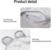 Gllquen Swaddle Set Art.300520 Jungle Medvilninis vystyklas patogiam miegui; tinka vynioti 3,2–6,4 kg svorio kūdikius,3 psc