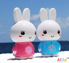 Alilo Art.G6 Red LV – Interactive Educational Music Player/Night Light for Children from 0 Months with Latvian Voice