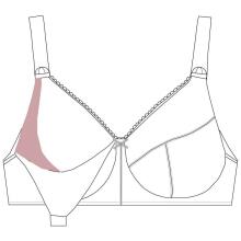 Basic White Art.30707 motinystės / slaugos liemenėlė su sagtimi