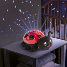 Vasaros miego bičiulių menas.06566 Ladybug muzikinis nakties šviesos projektorius