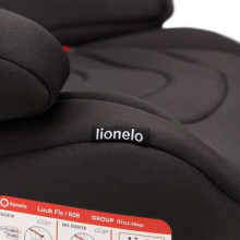 Lionelo Lo-Luuk Fix Art.33263 Black autokrēsls (22-36 kg)