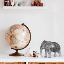 Crystal Puzzle Elephant Art.34087 Crystal 3D galvosūkis