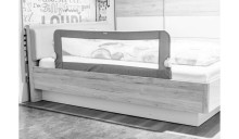Fillikid Bed Rail Art.290-50-97 Dark Grey Защитный барьер для кроватки 135 x 50см