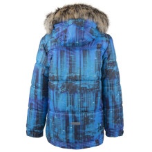 Lenne'21 Shaun Art.20367/6001 Тёплая зимняя куртка - парка для мальчика с мехом