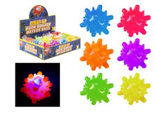 Toi Toys Meteor Neon Ball Art.543288 Kaučuka bumbiņa(bumba) ar gaismas efektiem (diametrs 6.5cm),1gab