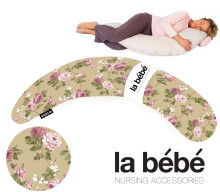 La Bebe™ Moon Maternity Pillow Cover Art.37991 Roses Дополнительный чехол [навлочка] для подковки