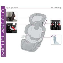 Bellelli Michelangelo Art.01MCL00030 bērnu autokrēsls  2/3 vai 15-36kg