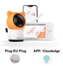 La bebe™ Accessories Monitor Babyphone Wireles Art.38931 White Kūdikių monitorius - vaizdo kamera