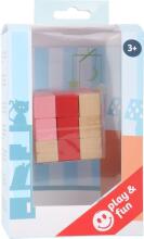 Bebe Basic Cube Art.SF11143 Medinis kubas - galvosūkis