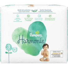 Pampers Harmonie VP S3 pamperi 6-10kg, 31gab.
