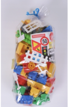 „BAGINSKI“ statybinis blokas - kaladėlės (98 elementai)