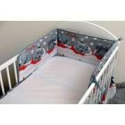 ANKRAS  Funny Bear Bērnu gultiņas aizsargapmale 180 cm