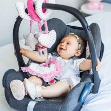 BabyMix Rabbit Art.40871 Spirale educational baby toy from birth