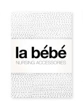 „La Bebe ™ Boutique Eco Natural Linen Art 422860“ kūdikių natūralaus lino vystyklų dydis 75x75 cm