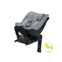 KinderKraft I-GUARD I-SIZE Art.KCIGUA00GRY0000 Cool Grey Aukštos kokybės vaikiška automobilinė kėdutė 9-25 kg