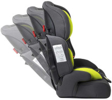 „KinderKraft Comfort Up Lime“ gaminys .KKCMFRTUPLIM00 Automobilinė kėdutė 9-36 kg, 2/3 grupė