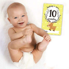 La bebe™ Baby Month Cards Art.44306