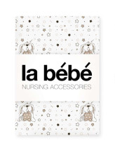 La Bebe™ Set 100x140/105x150/40x60 Art.44506 Bunnies Комплект детского постельного белья из 3х частей