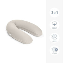 Doomoo Buddy, Tetra Jersey Sand Многофункциональная подушка для беременных и кормящих