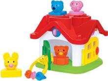 Polesie Building Blocks Art.9159 Educational teremok-sorter