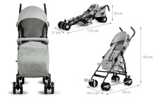KinderKraft Rest Grey Art.KKWRESTGRY00AC Спортивная коляска