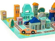 Ikonka Wooden Blocks Art.KX6199