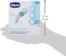 Chicco Phisio Clean Nasal Aspirator  Art.04904.00 nosies aspiratoriaus rinkinys