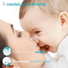 Chicco Phisio Clean Nasal Aspirator  Art.04904.00 nosies aspiratoriaus rinkinys