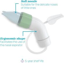 Chicco Phisio Clean Nasal Aspirator  Art.04904.00 nosies aspiratoriaus rinkinys