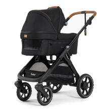 Emmaljunga Sento Max Outdoor Art.47477 Black Vežimėlis su lopšiu