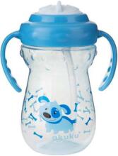 Akuku Art.A0269 puodelis su minkštais šiaudeliais, 360 ml