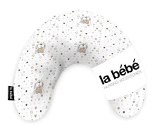 „La Bebe ™“ medvilnės pagalvė „Mimi“, 49607, zuikių pasagos pagalvėlė, 19 x 46 cm
