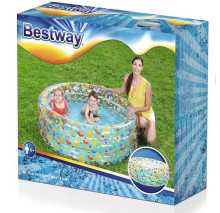 Bestway Kids Pool Art.32-51048 Piepūšams bērnu peldbaseins