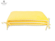MimiNu Yellow  Бортик-охранка для детской кроватки 360cm