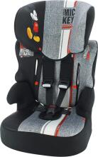 Nania Beline Mickey Star Stripes Car Seat (9- 36kg) 1/2/3 - Made in France automobilinė kėdutė