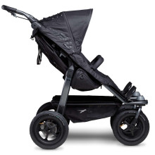TFK Duo Mono Sport Art.T-D1-SA-310 Black   Высококачественная спортивная коляска для двойняшек (погодок)